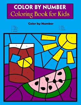 Book cover for Color By Number Coloring Book for Kids