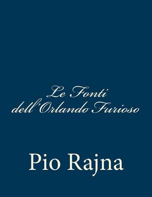 Book cover for Le Fonti dell'Orlando Furioso