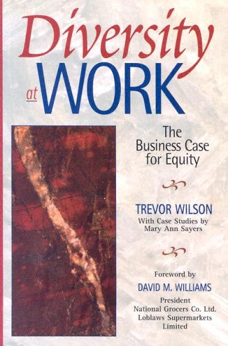 Book cover for Diversity at Work: the Business Case for Equity