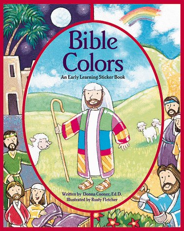 Book cover for Bible Colors Sticker Book