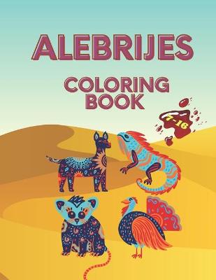 Book cover for Alebrijes coloring book