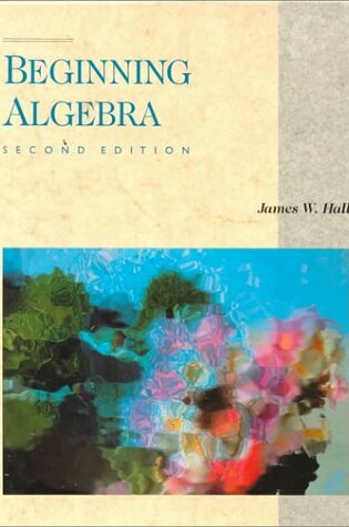 Cover of Beginning Algebra