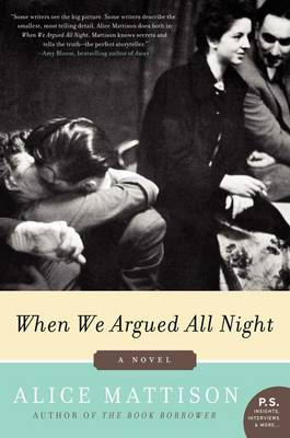 Book cover for When We Argued All Night