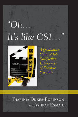 Book cover for "Oh, it's like CSI…"