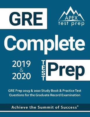 Book cover for GRE Complete Test Prep