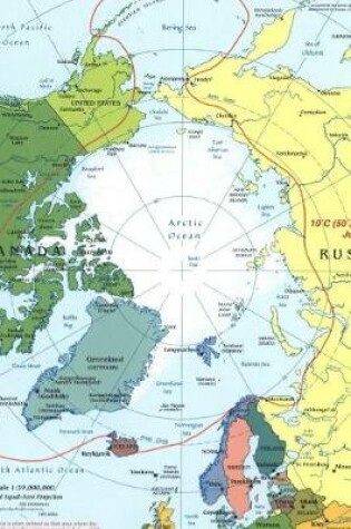 Cover of Modern Map of the Arctic Circle Region Journal