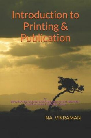 Cover of Introduction to Printing & Publication