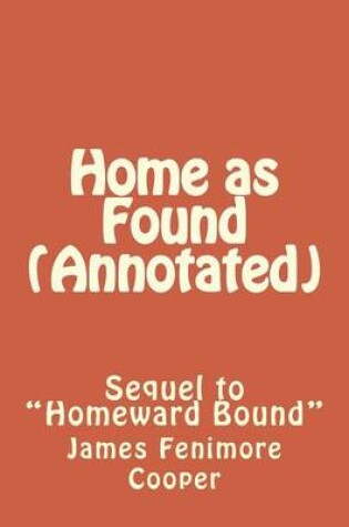 Cover of Home as Found (Annotated)