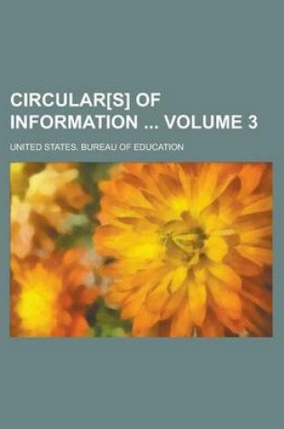 Cover of Circular[s] of Information Volume 3