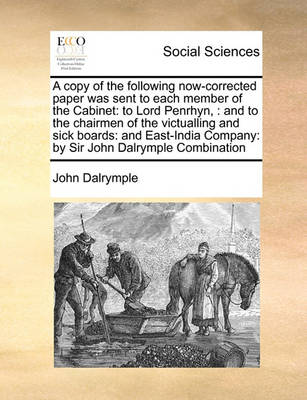 Book cover for A copy of the following now-corrected paper was sent to each member of the Cabinet