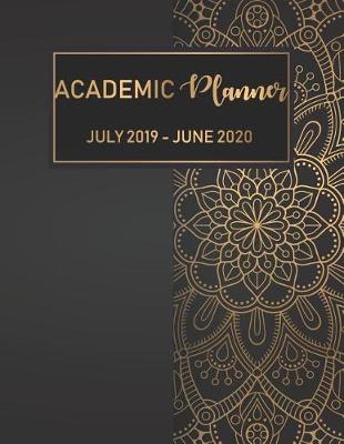 Book cover for July 2019 - June 2020 Academic Planner