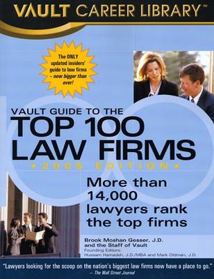 Cover of Vault Guide to the Top 100 Law Firms