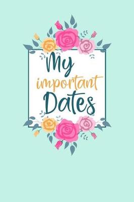 Book cover for My Important Dates