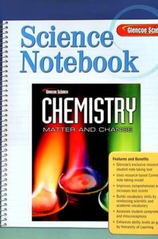 Cover of Chemistry: Matter & Change, Science Notebook, Student Edition