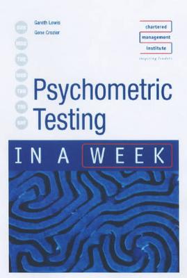 Book cover for Psychometric Testing in a Week