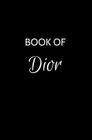 Cover of Book of Dior