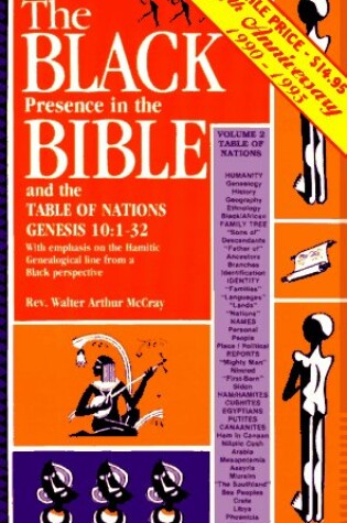 Cover of The Black Presence in the Bible and the Table of Nations, Genesis 10:1-32