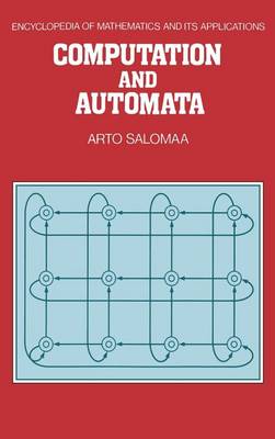 Cover of Computation and Automata