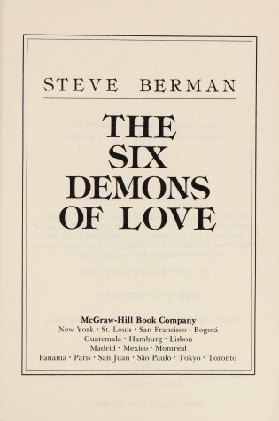 Cover of The Six Demons of Love