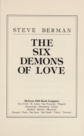 Book cover for The Six Demons of Love