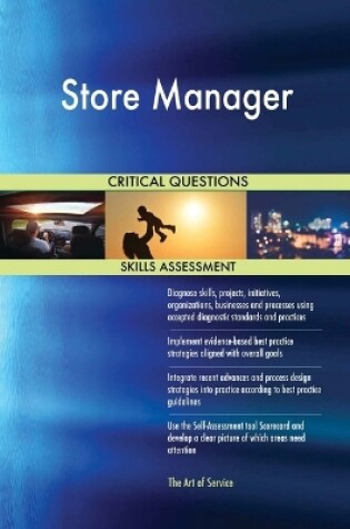 Cover of Store Manager Critical Questions Skills Assessment
