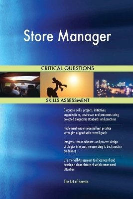 Book cover for Store Manager Critical Questions Skills Assessment