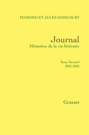 Cover of Journal, Tome Second
