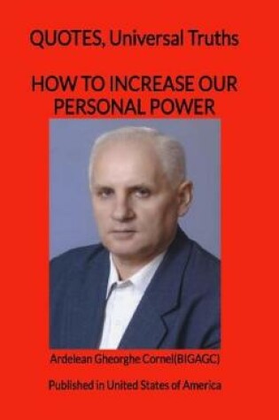 Cover of How to increase our personal power