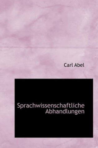 Cover of Sprachwissenschaftliche Abhandlungen