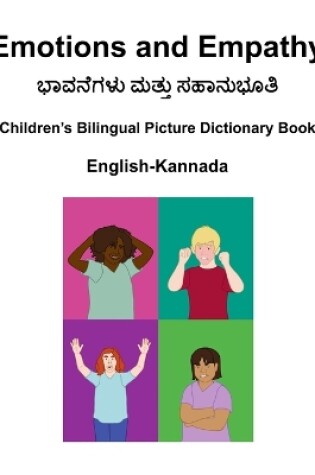 Cover of English-Kannada Emotions and Empathy Children's Bilingual Picture Dictionary Book