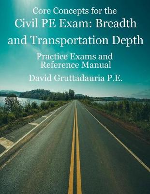 Book cover for Civil PE Exam Breadth and Transportation Depth