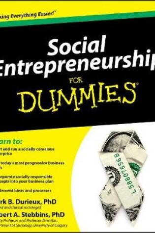 Cover of Social Entrepreneurship For Dummies