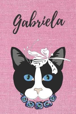 Book cover for personalisiertes Geschenke Notizbuch Katze / Malbuch / Tagebuch / Journal / DIN A5 / Kerstin Gabriela