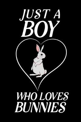 Book cover for Just A Boy Who Loves Bunnies