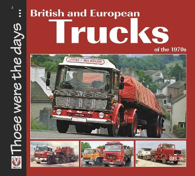 Book cover for British and European Trucks of the 1970s