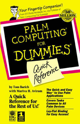 Book cover for Palm Computing for Dummies Quick Reference