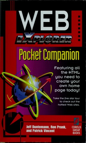 Book cover for Web Explorer Pocket Companion