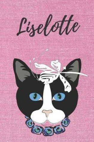 Cover of personalisiertes Notizbuch Katze / Malbuch / Tagebuch / Journal / DIN A5 / Geschenk Liselotte