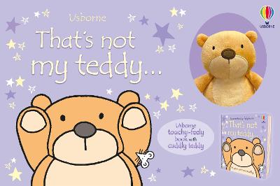 Book cover for That's Not My Teddy...book and toy