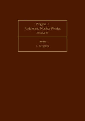 Cover of Progress in Particle and Nuclear Physics, Volume 39