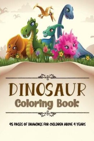 Cover of Dinosaur Coloring Book