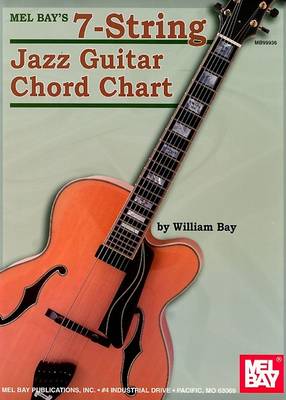 Book cover for 7-String Jazz Guitar Chord Chart