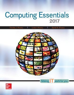 Book cover for Computing Essentials 2017