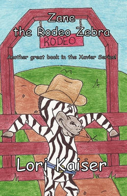 Book cover for Zane the Rodeo Zebra