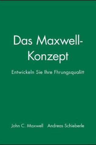 Cover of Das Maxwell-Konzept