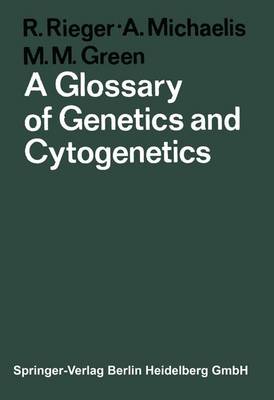 Book cover for A Glossary of Genetics and Cytogenetics