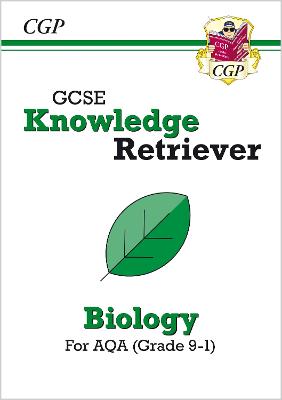 Book cover for GCSE Biology AQA Knowledge Retriever: for the 2025 and 2026 exams