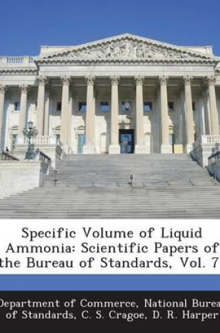 Cover of Specific Volume of Liquid Ammonia