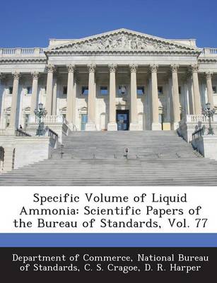 Book cover for Specific Volume of Liquid Ammonia