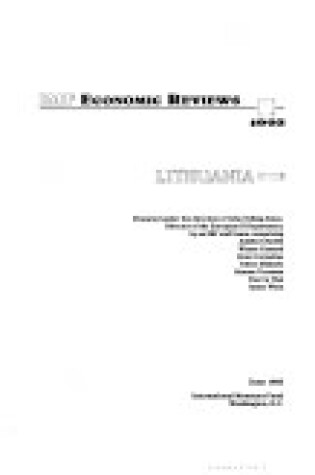 Cover of IMF Economic Reviews No 7 1993: Lithuania